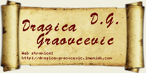 Dragica Graovčević vizit kartica